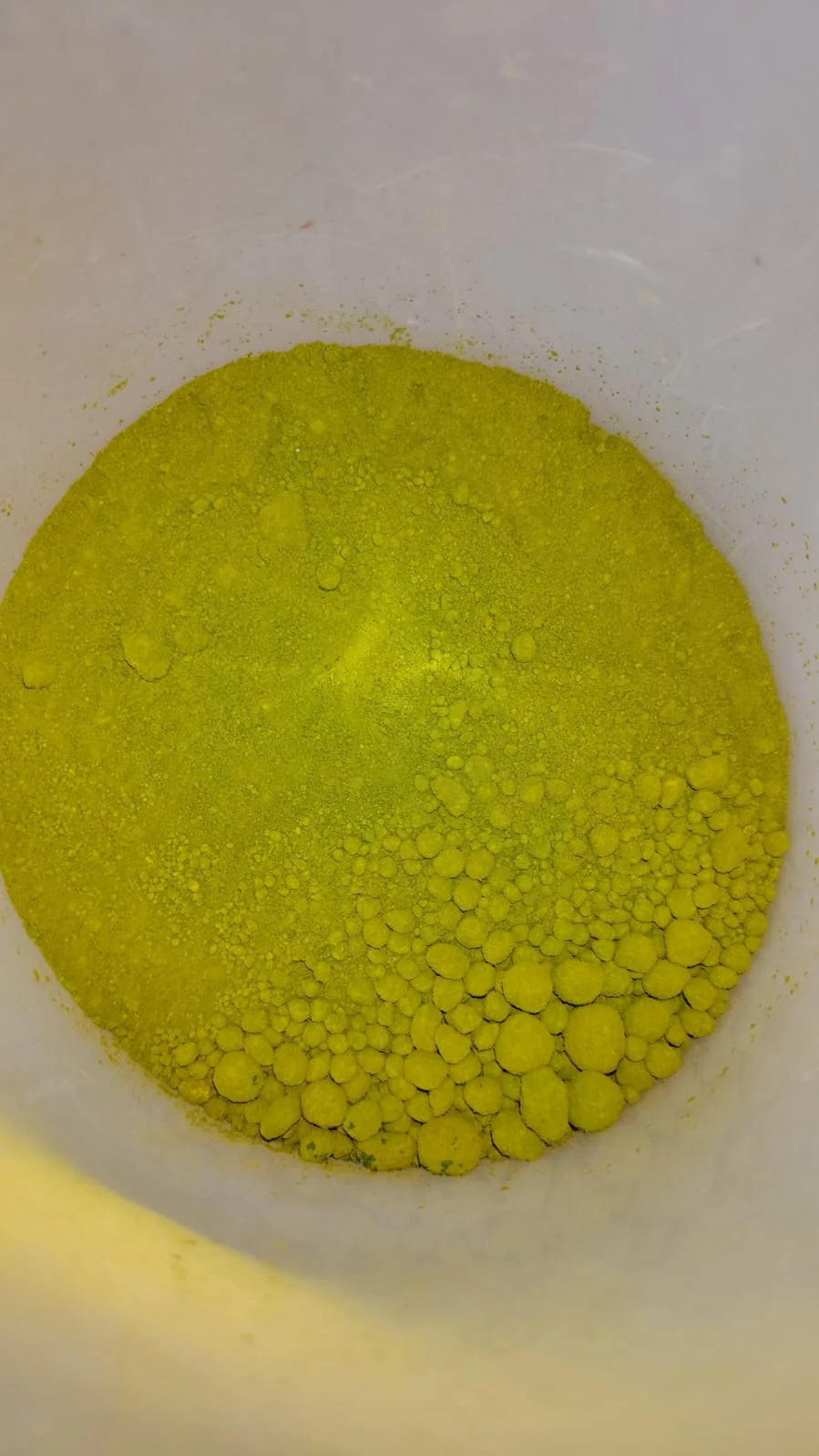 color verde en polvo para productos de limpieza 100gm