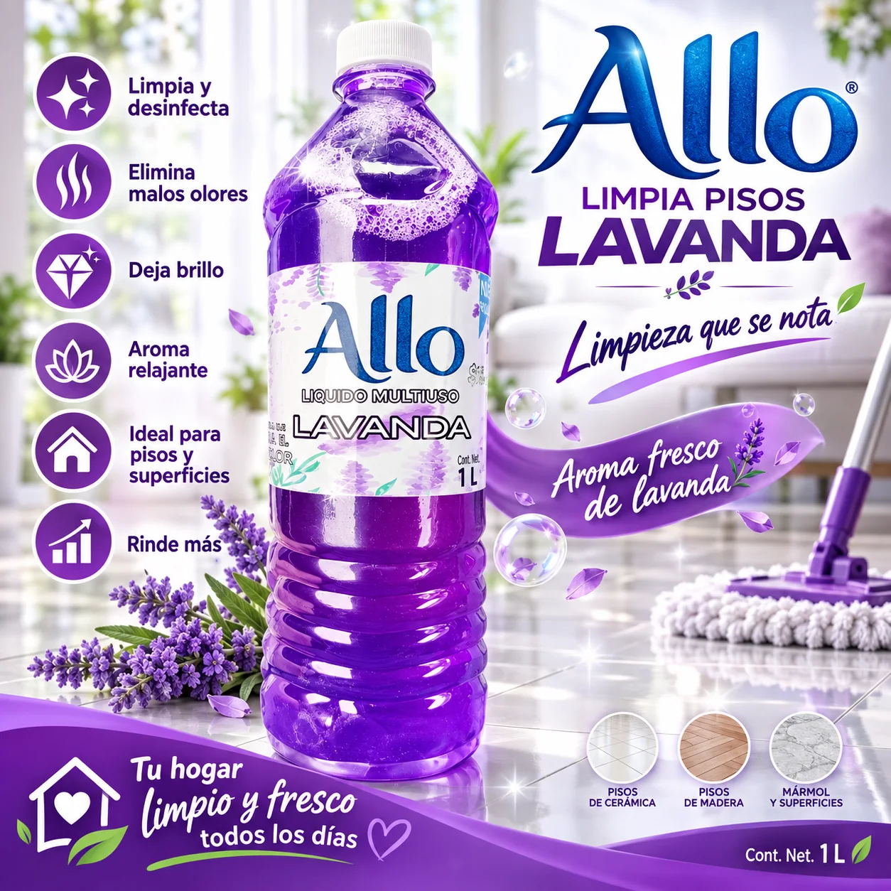 Limpia pisos labanda