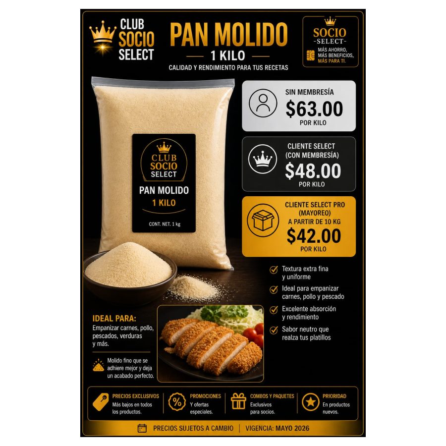 PAN MOLIDO