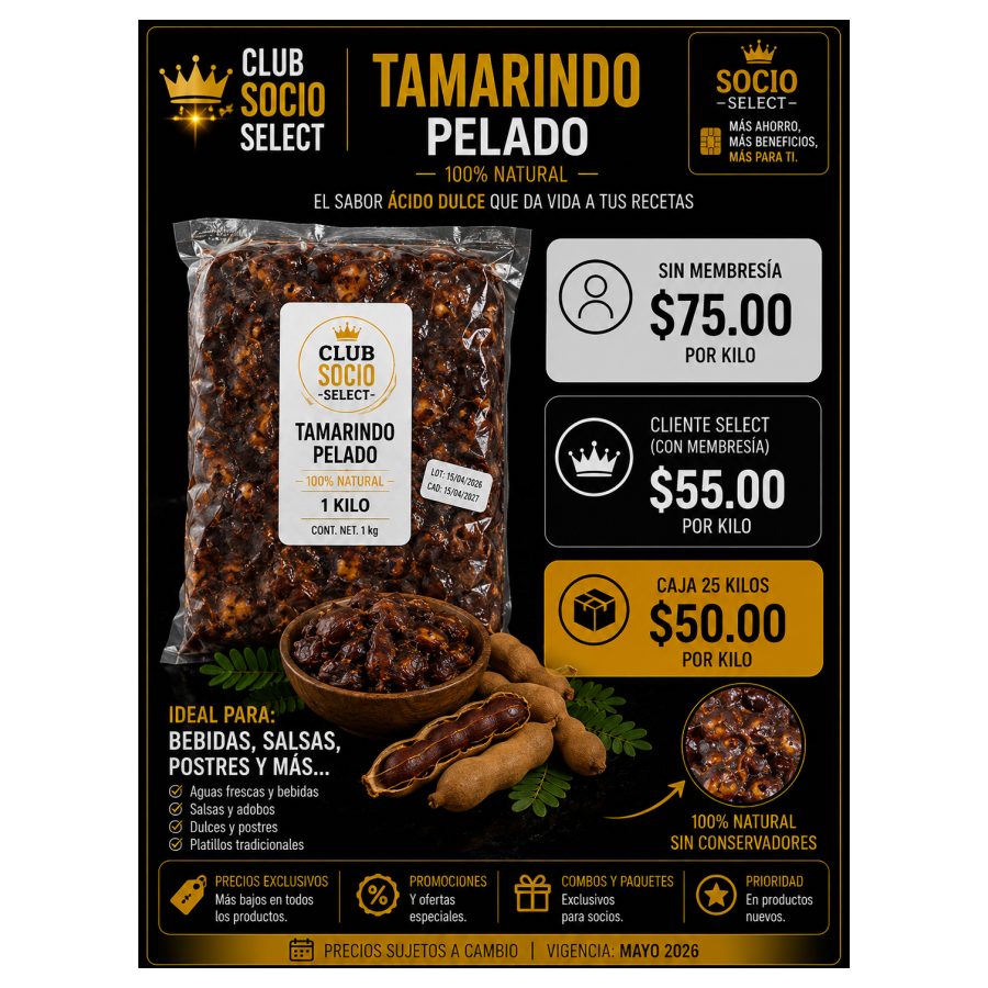 TAMARINDO PELADO