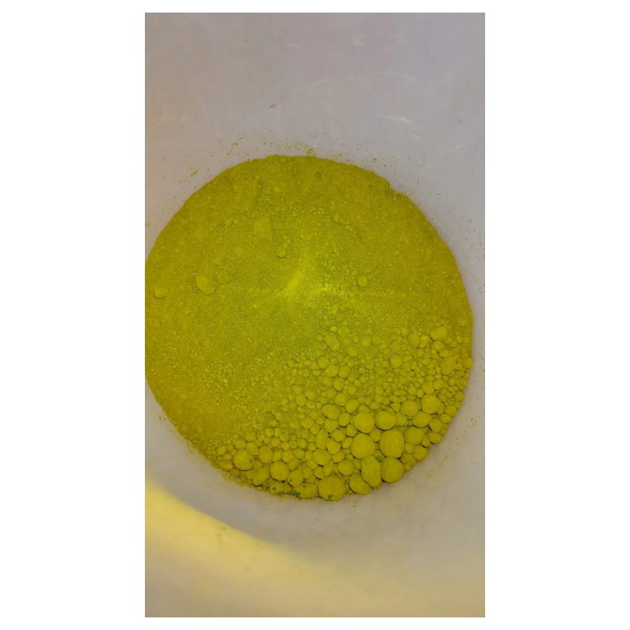 color verde en polvo para productos de limpieza 100gm